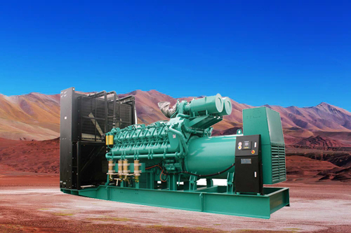 Component composition of diesel generator cooling system