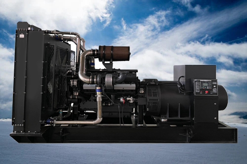 What should be done to generate heat during the operation of diesel generator sets?